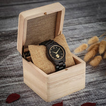 Load image into Gallery viewer, Natures Finesse Men or Women Sustainable Wooden Wrist Watch