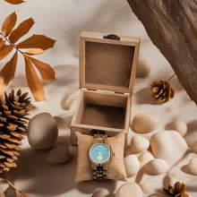 Load image into Gallery viewer, Natures Finesse Men or Women Sustainable Wooden Wrist Watch
